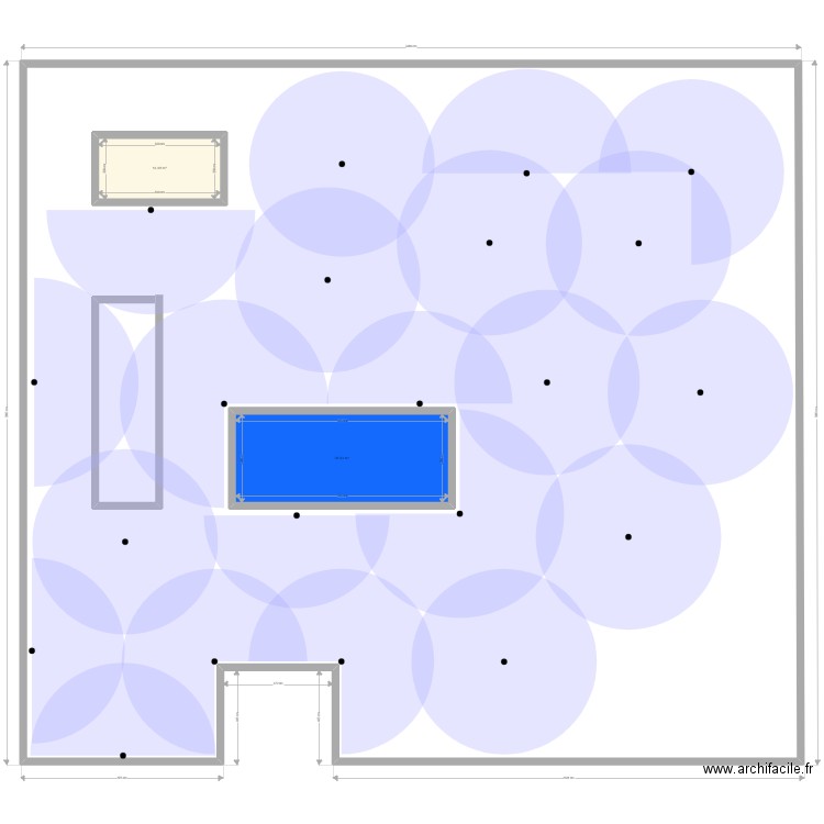 sophie. Plan de 3 pièces et 1019 m2