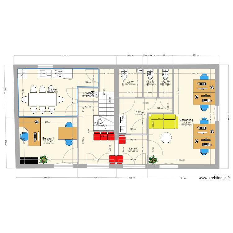 Combourg - Projet. Plan de 0 pièce et 0 m2