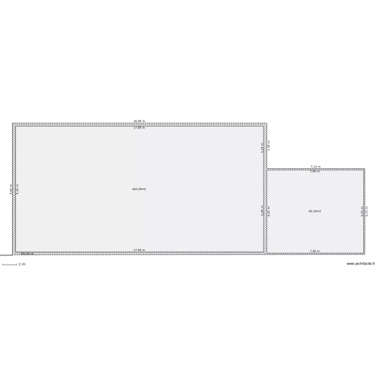 garage. Plan de garage. Plan de