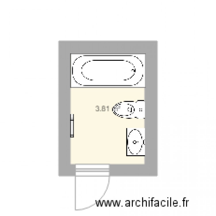 MAISON DE GRASSE sdb. Plan de 0 pièce et 0 m2