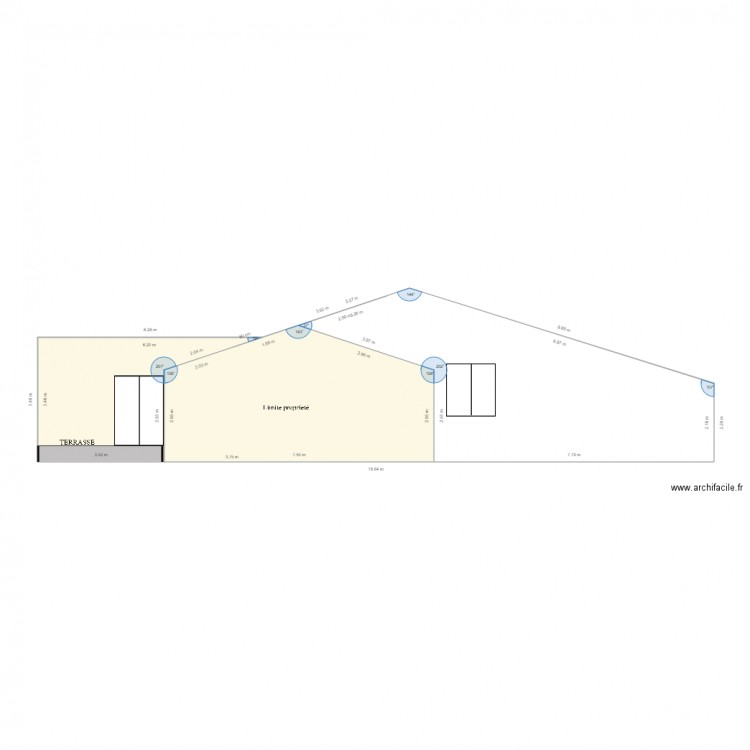 Pignon Est Renan. Plan de 0 pièce et 0 m2