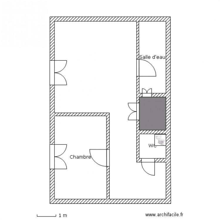 Plan. Plan de 0 pièce et 0 m2