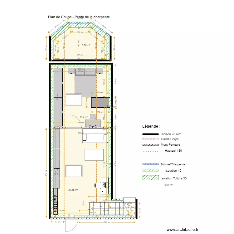 Buchot Julien et Anne Am&eacute;nagement 1ch Valid&eacute;. Plan de 