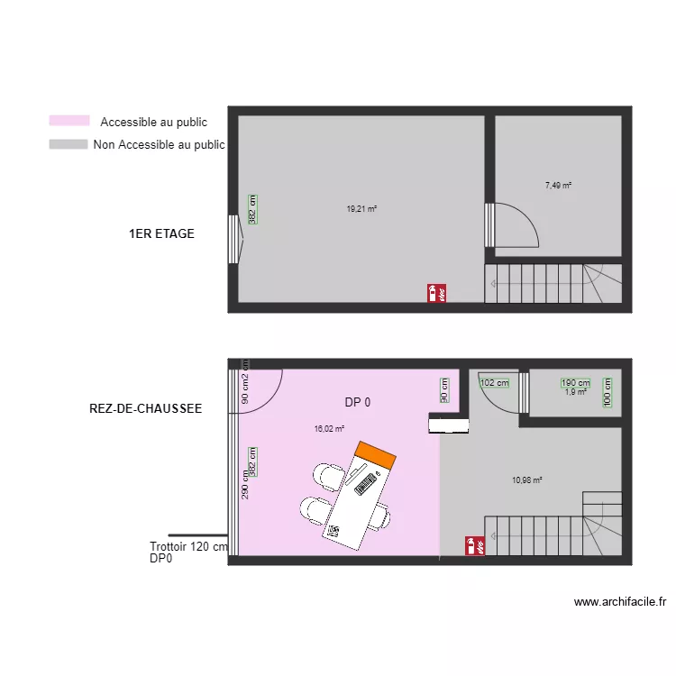 MPI IMMOBILIER APRES TRAVAUX. Plan de MPI IMMOBILIER APRES TRAVAUX. Plan de