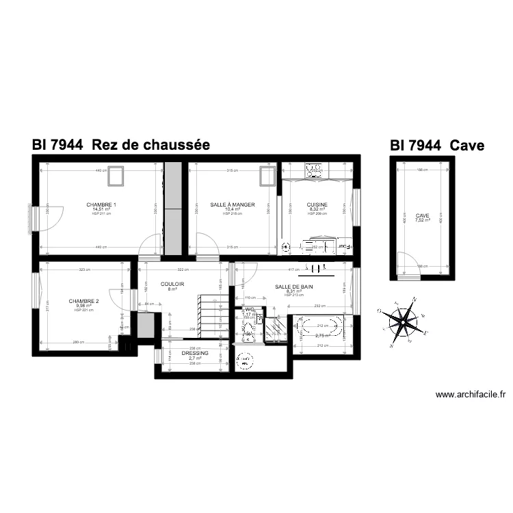 PLANS BI 7944. Plan de PLANS BI 7944. Plan de