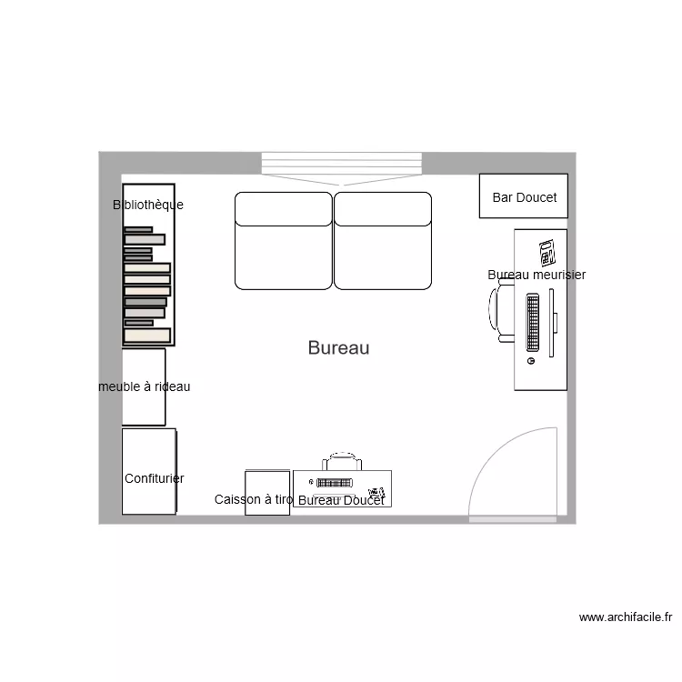 BUREAU1. Plan de 
