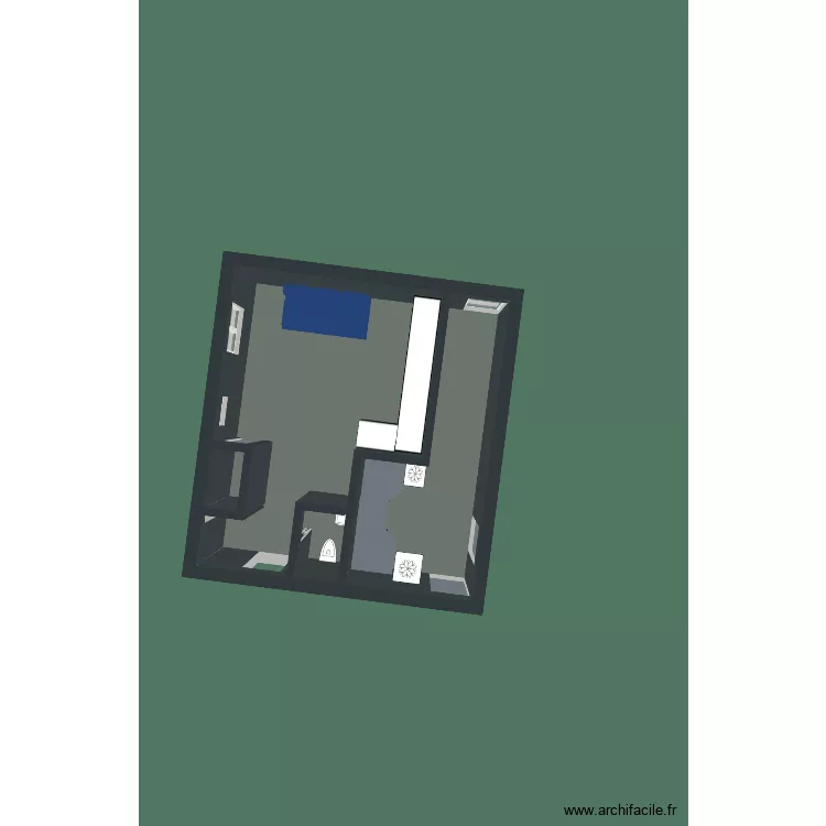 Arrière cuisine 2.0. Plan de 1 et 33 m² Arrière cuisine 2.0. Plan de 1 et 33 m²