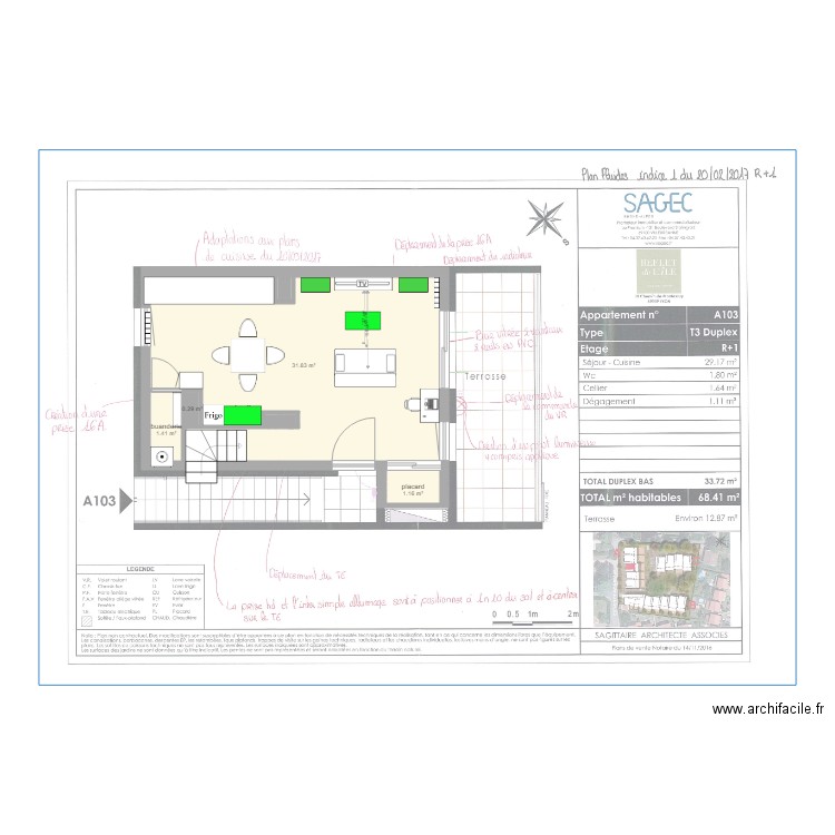 MBONRDC. Plan de 0 pièce et 0 m2