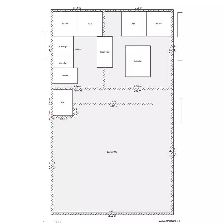 spa ham saun. Plan de spa ham saun. Plan de