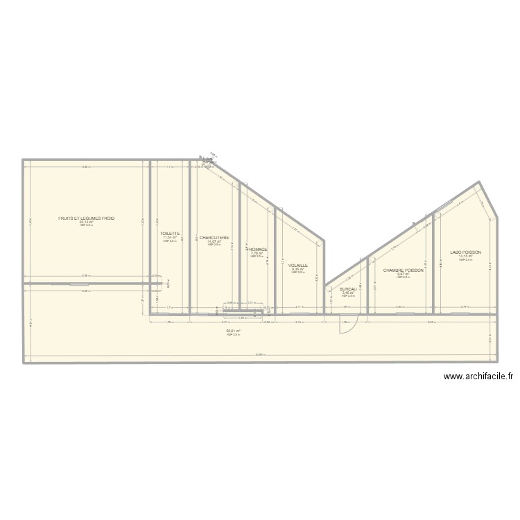 poisson . Plan de 0 pièce et 0 m2