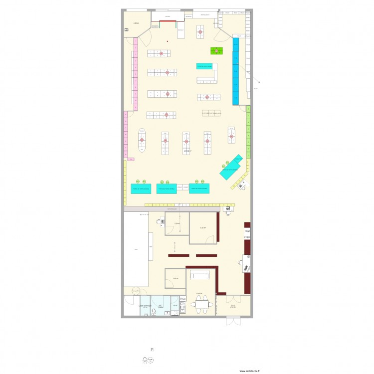 zones géo. Plan de 0 pièce et 0 m2