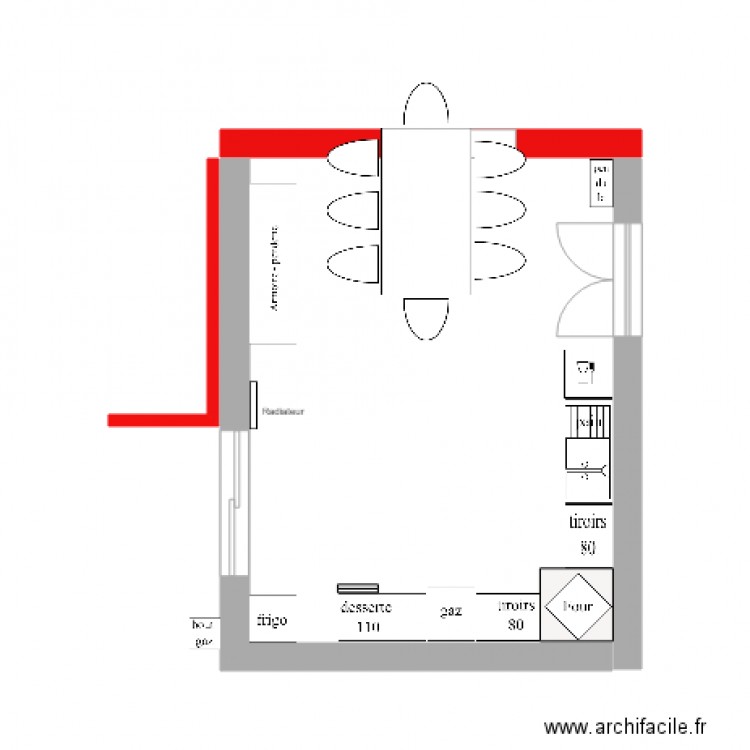 S à M 2. Plan de 0 pièce et 0 m2