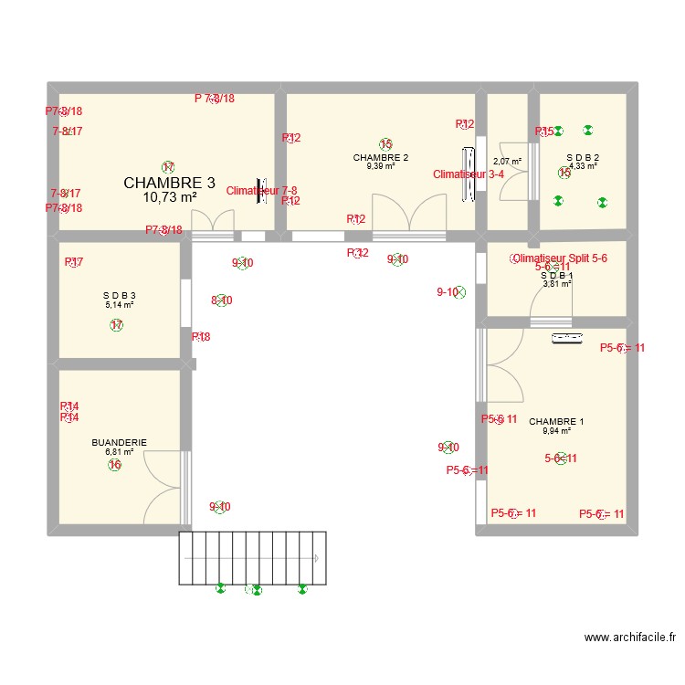 KECH 1er . Plan de 0 pièce et 0 m2