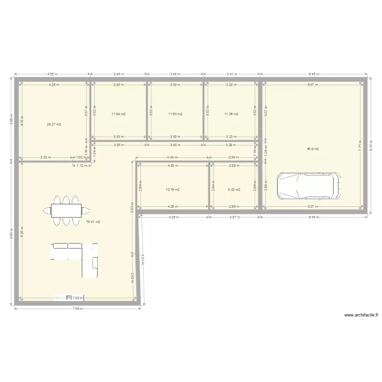 JC Aur&eacute; 1. Plan de 