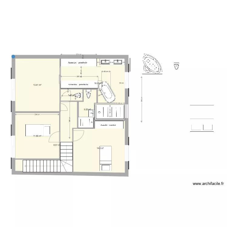 MALMOUSQUE RENO chambres 30 JANVIER. Plan de 