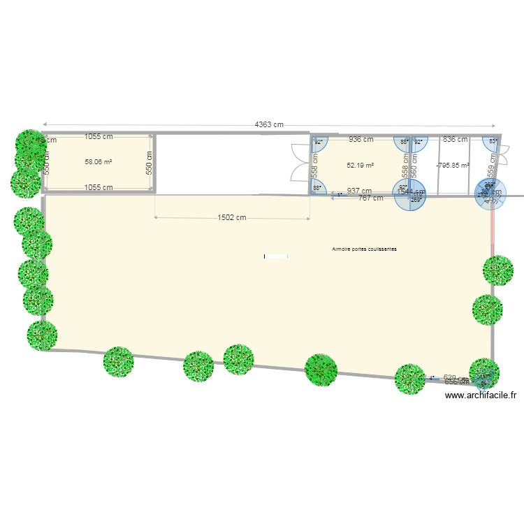 attelier petit materiel . Plan de 0 pièce et 0 m2