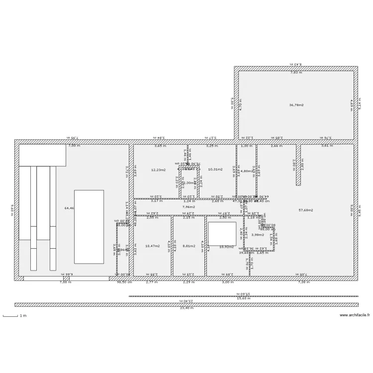 rdc maurens 1. Plan de rdc maurens 1. Plan de