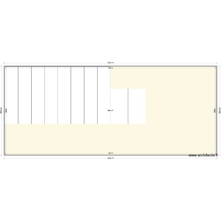 FAD 1A. Plan de 0 pièce et 0 m2