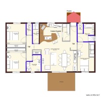 Plan de maison F4 de Tito et Finau revue