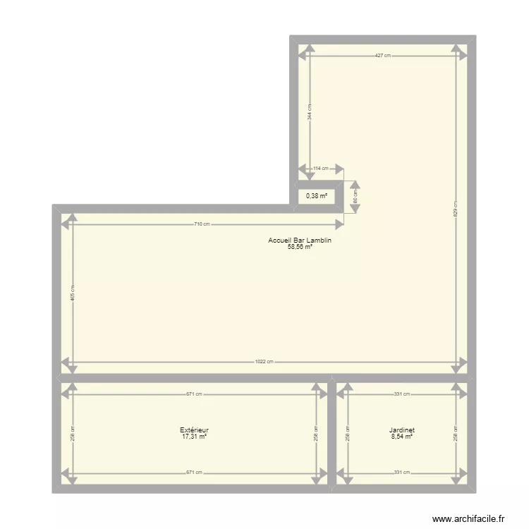 RDC Lamblin. Plan de 