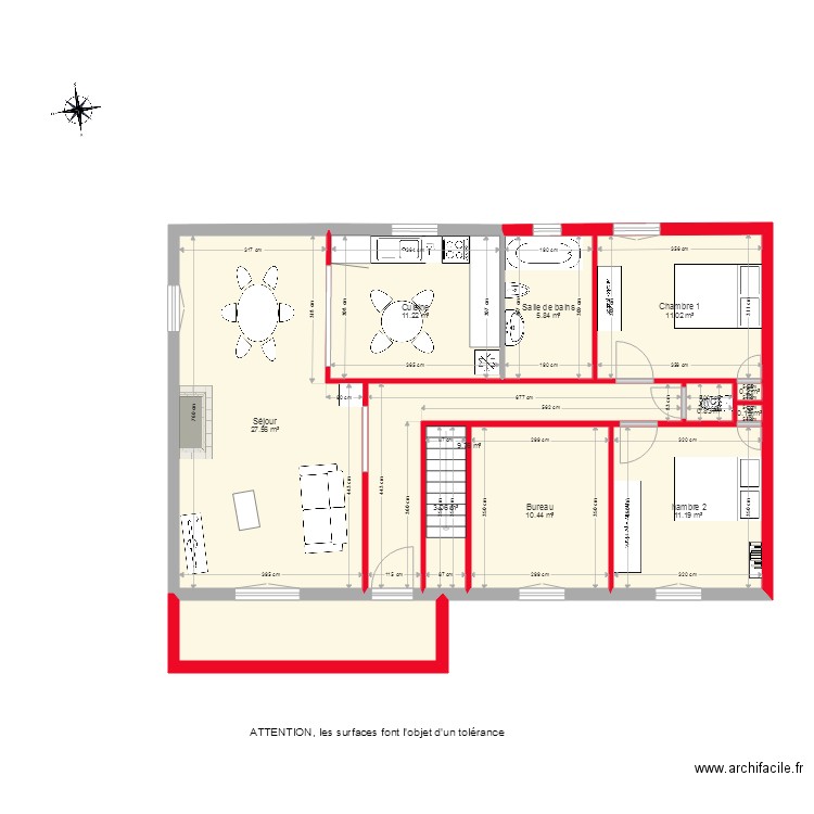 BI2534 REZDECHAUSSEE COTE. Plan de 0 pièce et 0 m2