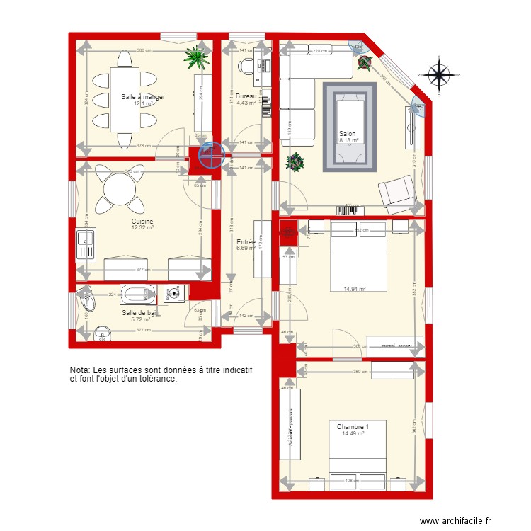 BI2283. Plan de 0 pièce et 0 m2