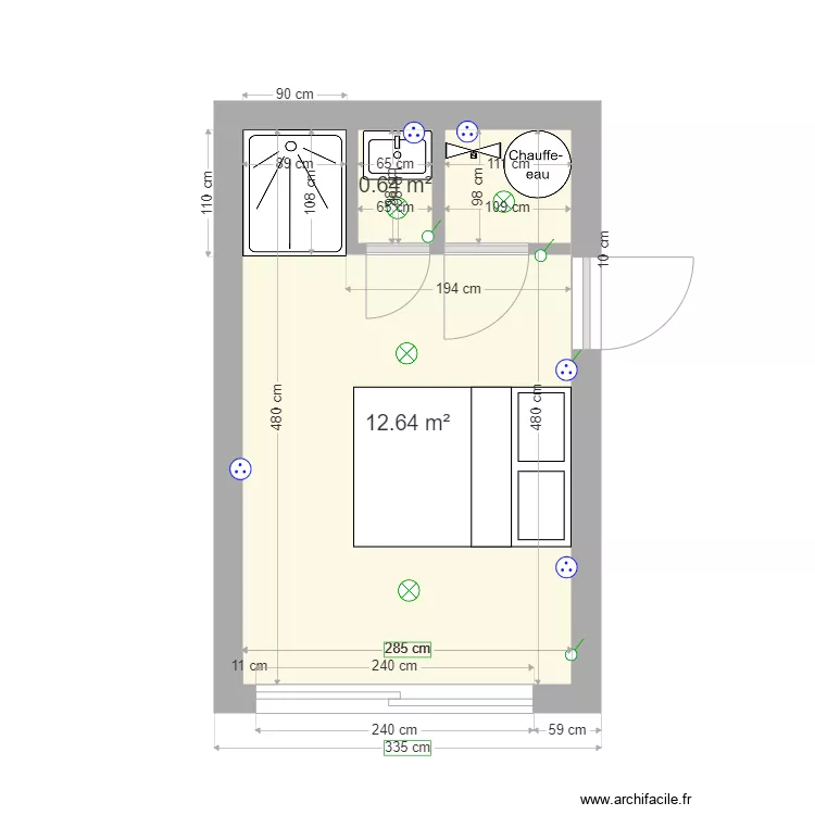AKIF LIVRON. Plan de 
