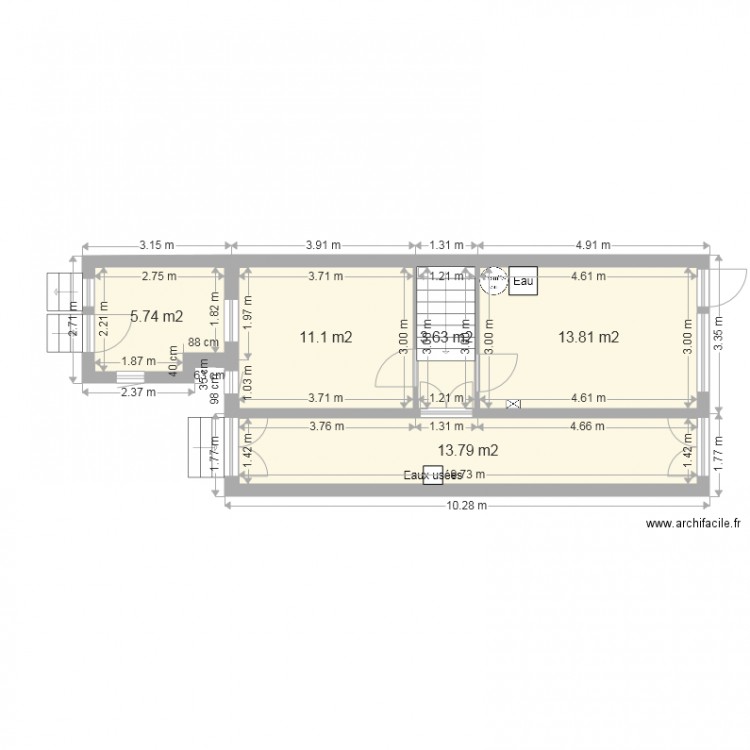 avant projet. Plan de 0 pièce et 0 m2