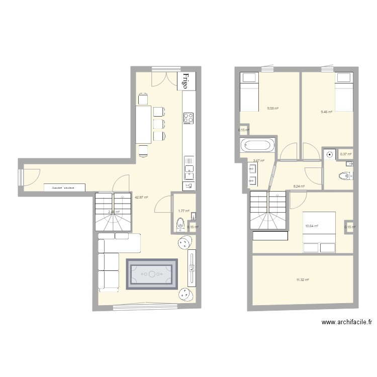 ArtMixDuplex2. Plan de 0 pièce et 0 m2