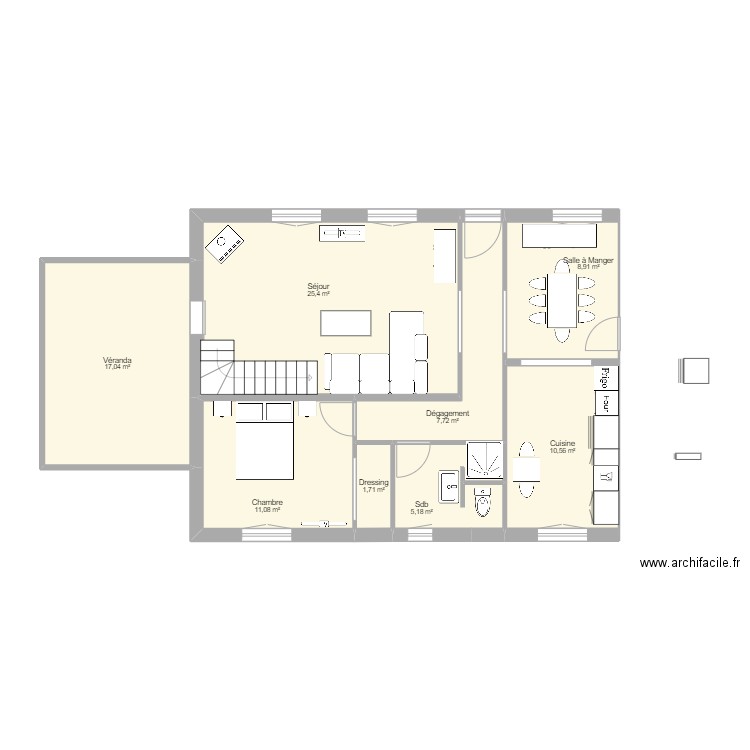 Dany bretagne plan 2. Plan de 0 pièce et 0 m2