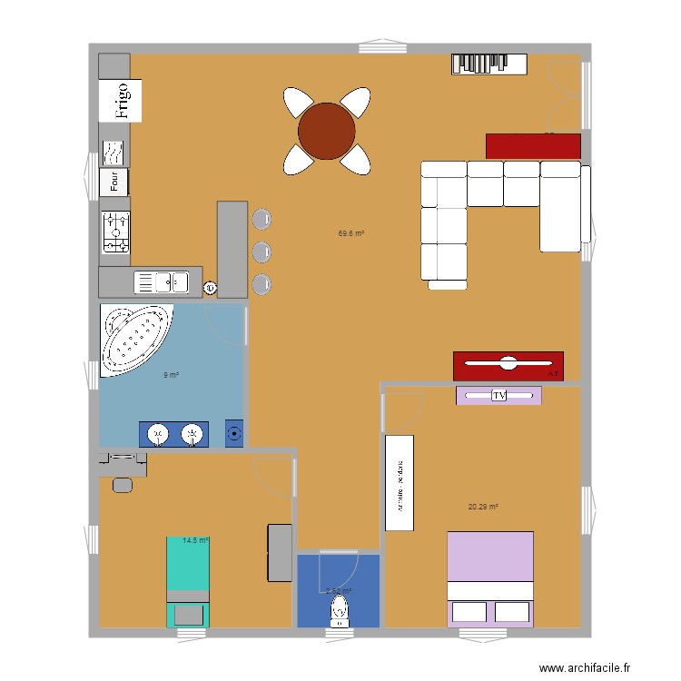 Plan Maison . Plan de 0 pièce et 0 m2