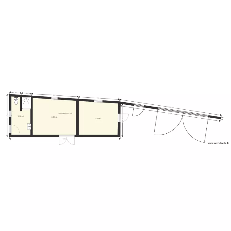 LT Gardien RdC. Plan de 