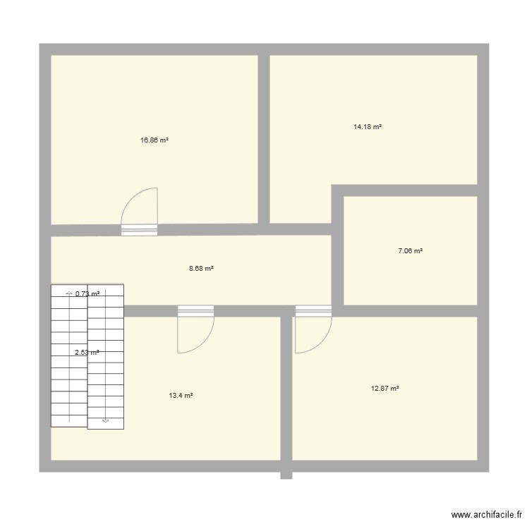 Etage 1. Plan de 0 pièce et 0 m2