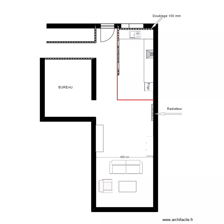 CHAPOT PROJET final. Plan de 