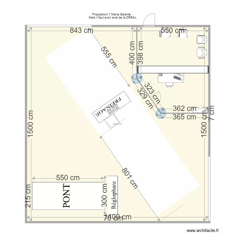 Marie Galante Propo 1. Plan de 