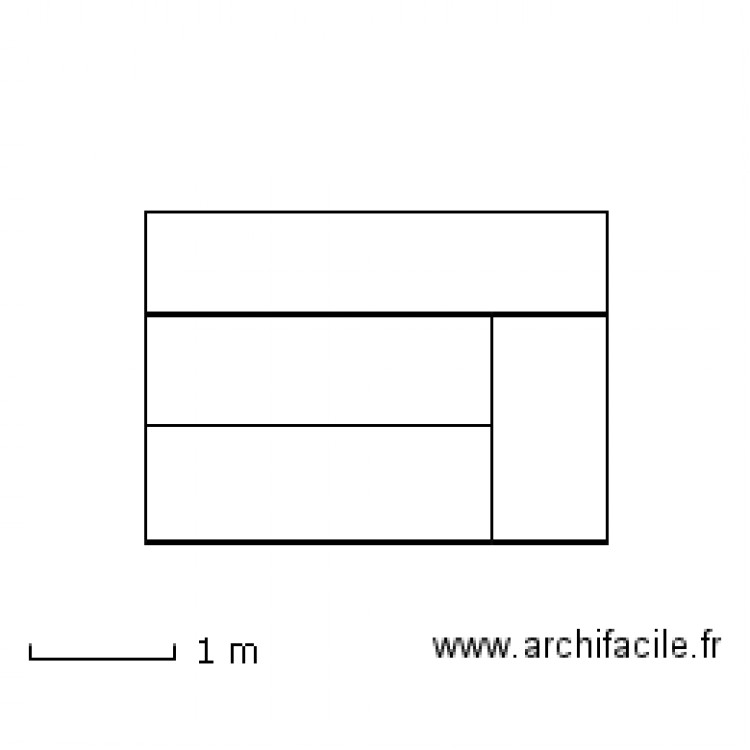 nord. Plan de 0 pièce et 0 m2