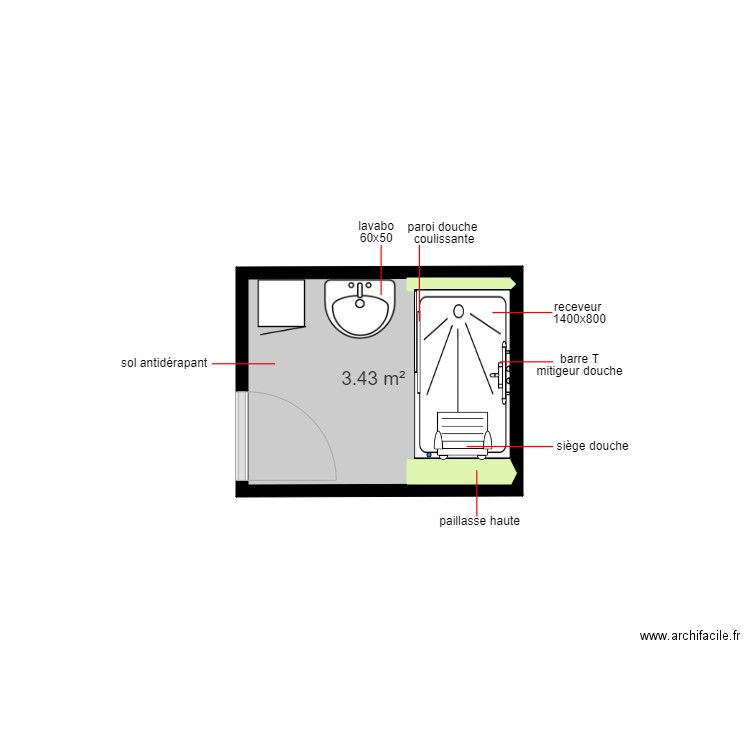 gueddari. Plan de 0 pièce et 0 m2