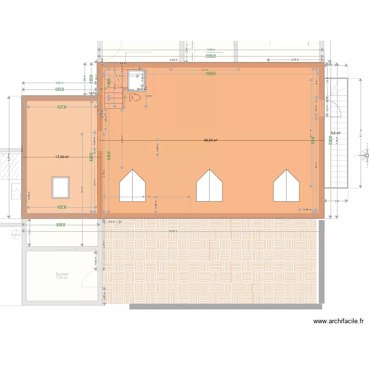Petit Cosquet 2 version Mickael. Plan de 