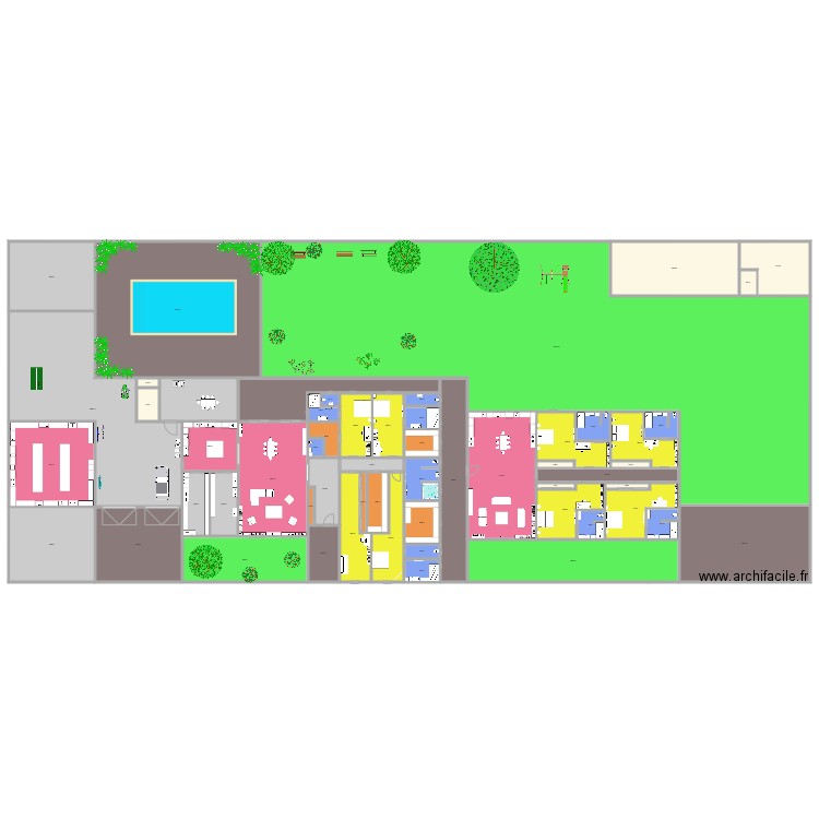 pop. Plan de 0 pièce et 0 m2