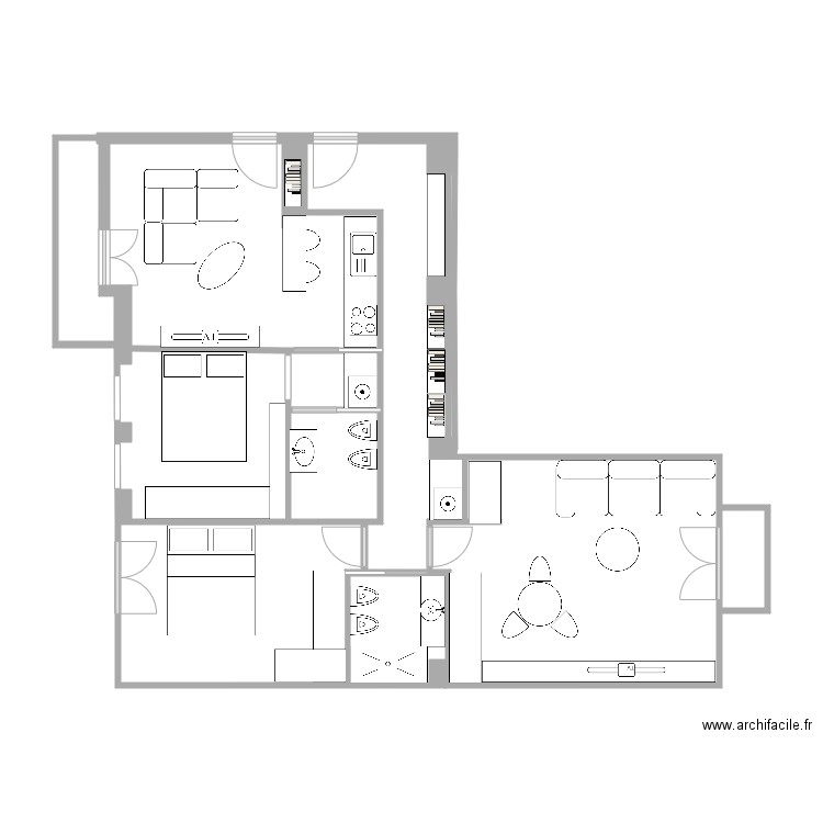 tunesia ss. Plan de 0 pièce et 0 m2