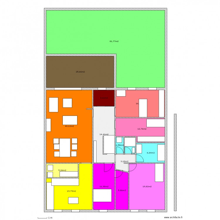 cornac1c. Plan de 0 pièce et 0 m2