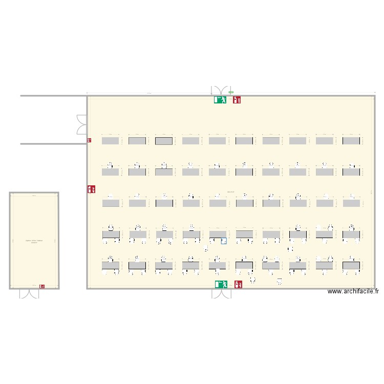 restauration calais. Plan de 0 pièce et 0 m2