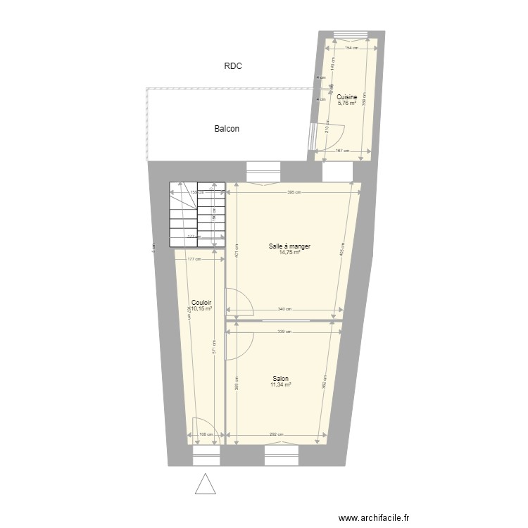 sabot. Plan de 0 pièce et 0 m2