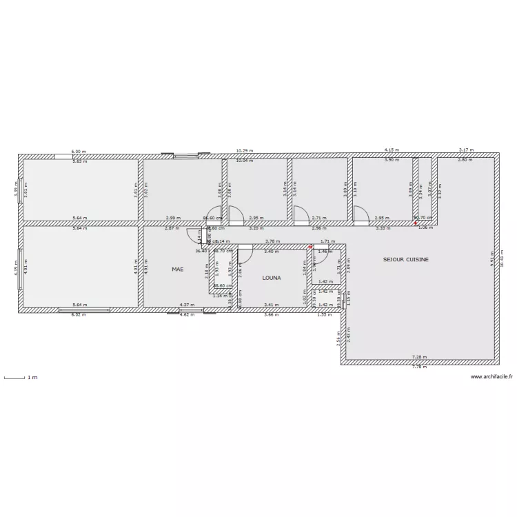 PROJET MAISON 12042012. Plan de PROJET MAISON 12042012. Plan de