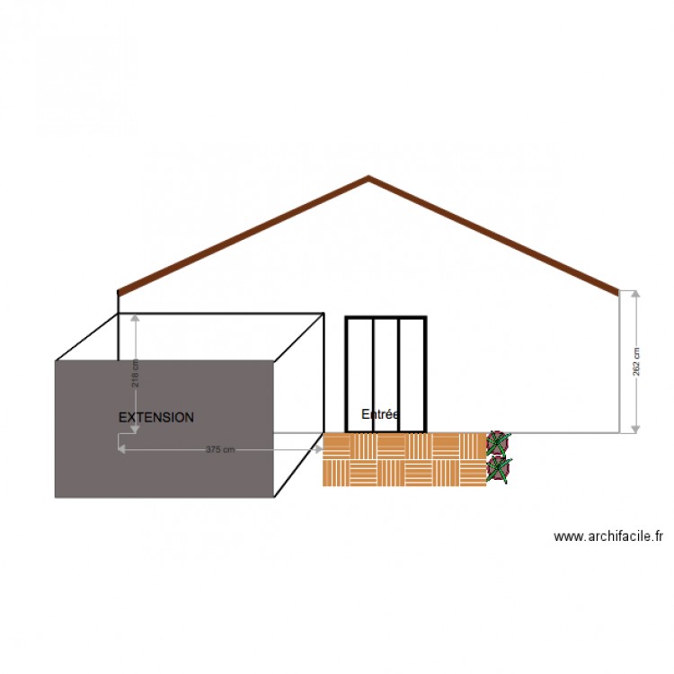 PLAN DE FAÇADE. Plan de 0 pièce et 0 m2