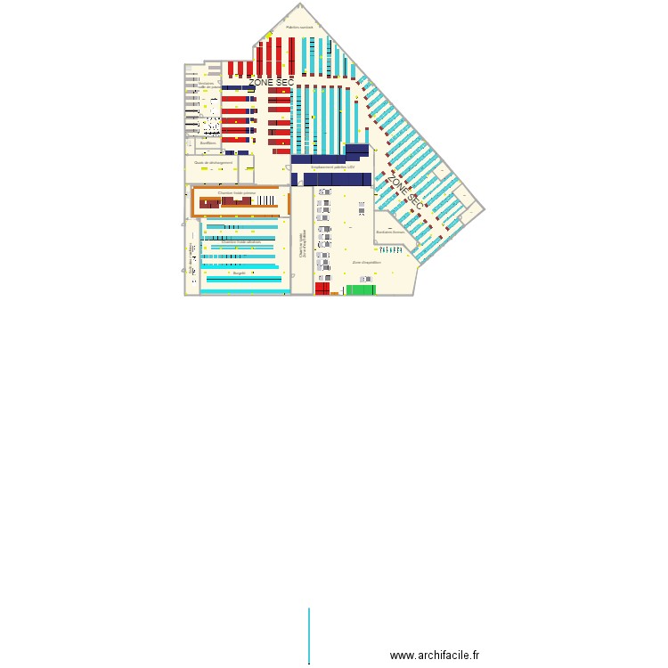 Reuilly Thibaut theo V28. Plan de 15 pièces et 338 m2