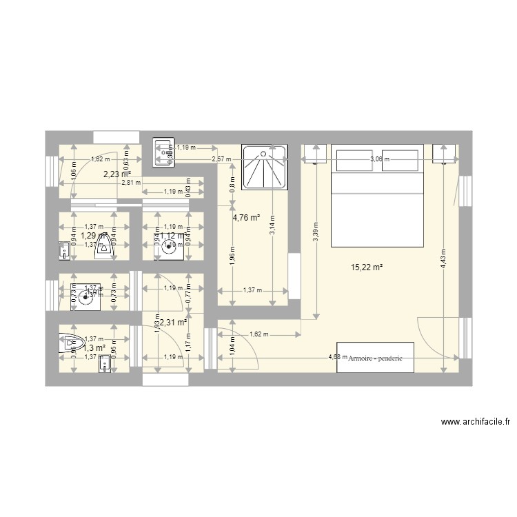 maslives. Plan de 0 pièce et 0 m2