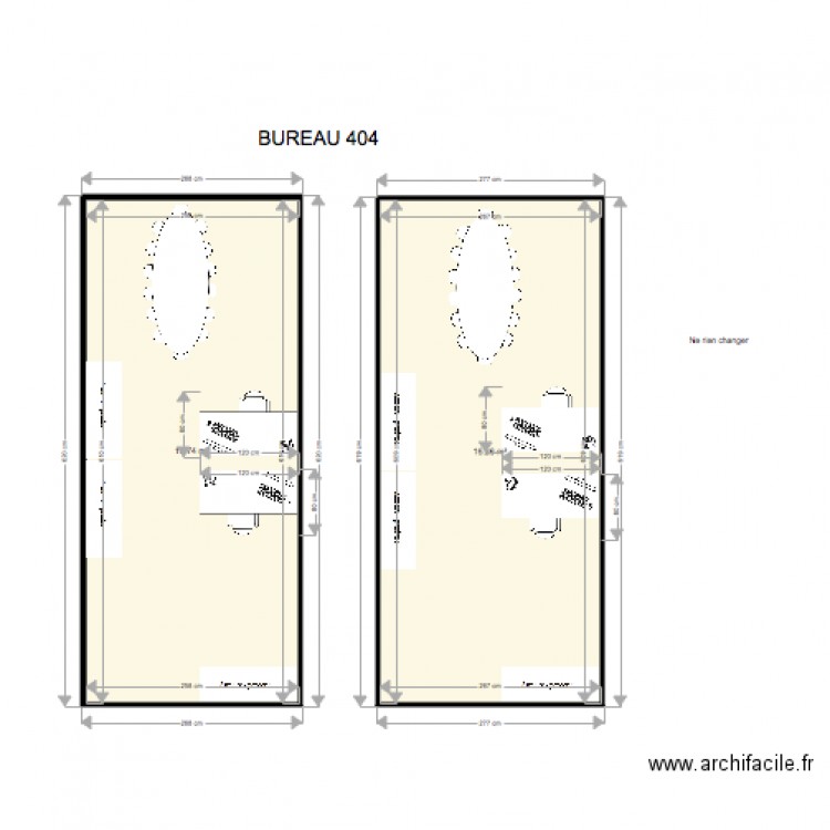 BUREAU 404. Plan de 0 pièce et 0 m2