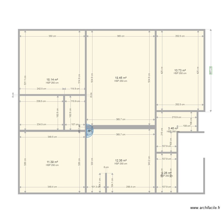 MIRABEAU. Plan de 0 pièce et 0 m2