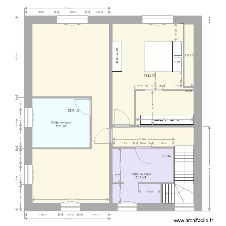 Plan Etage avec Iso. Plan de Plan Etage avec Iso. Plan de